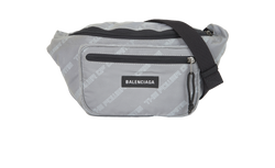 Power Of Dreams Reflective Belt Bag, Nylon, Grey, 535269, DB, 2*